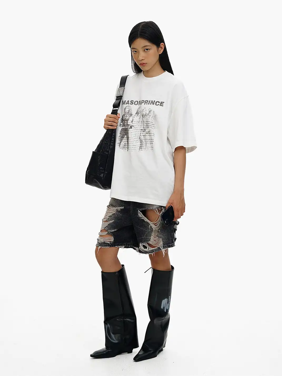 MASONPRINCE | Vintage Rock Print T-shirt