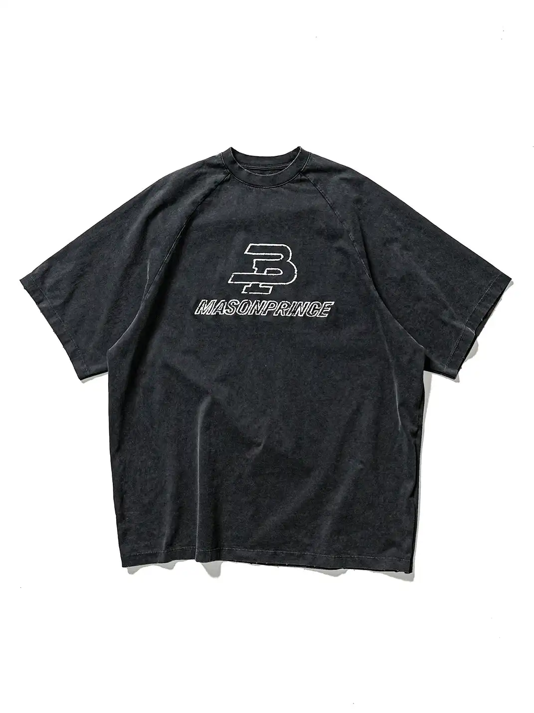 MASONPRINCE | Oversized Embroidered Raglan Sleeve T-shirt