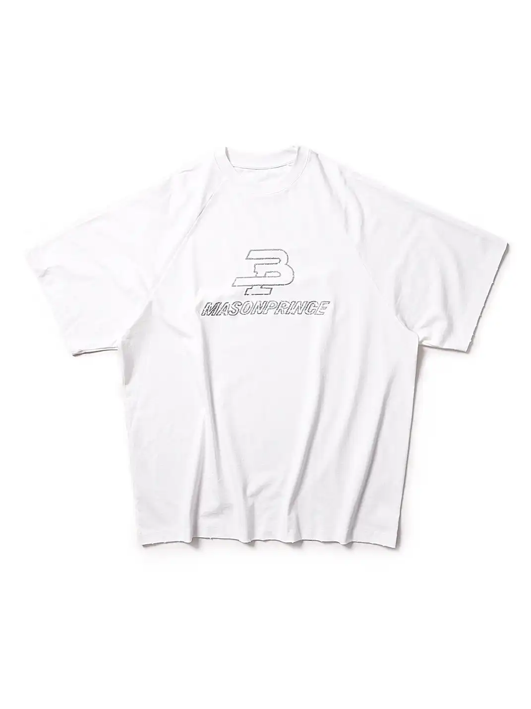 MASONPRINCE | Oversized Embroidered Raglan Sleeve T-shirt