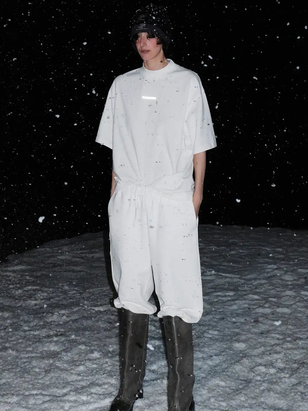 MASONPRINCE | Reflective High Weight Knit Short Tee