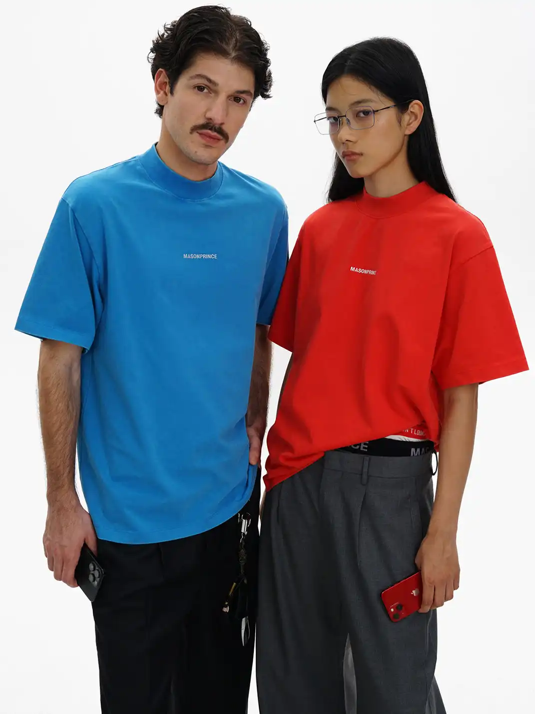 MASONPRINCE | Reflective High Weight Knit Short Tee