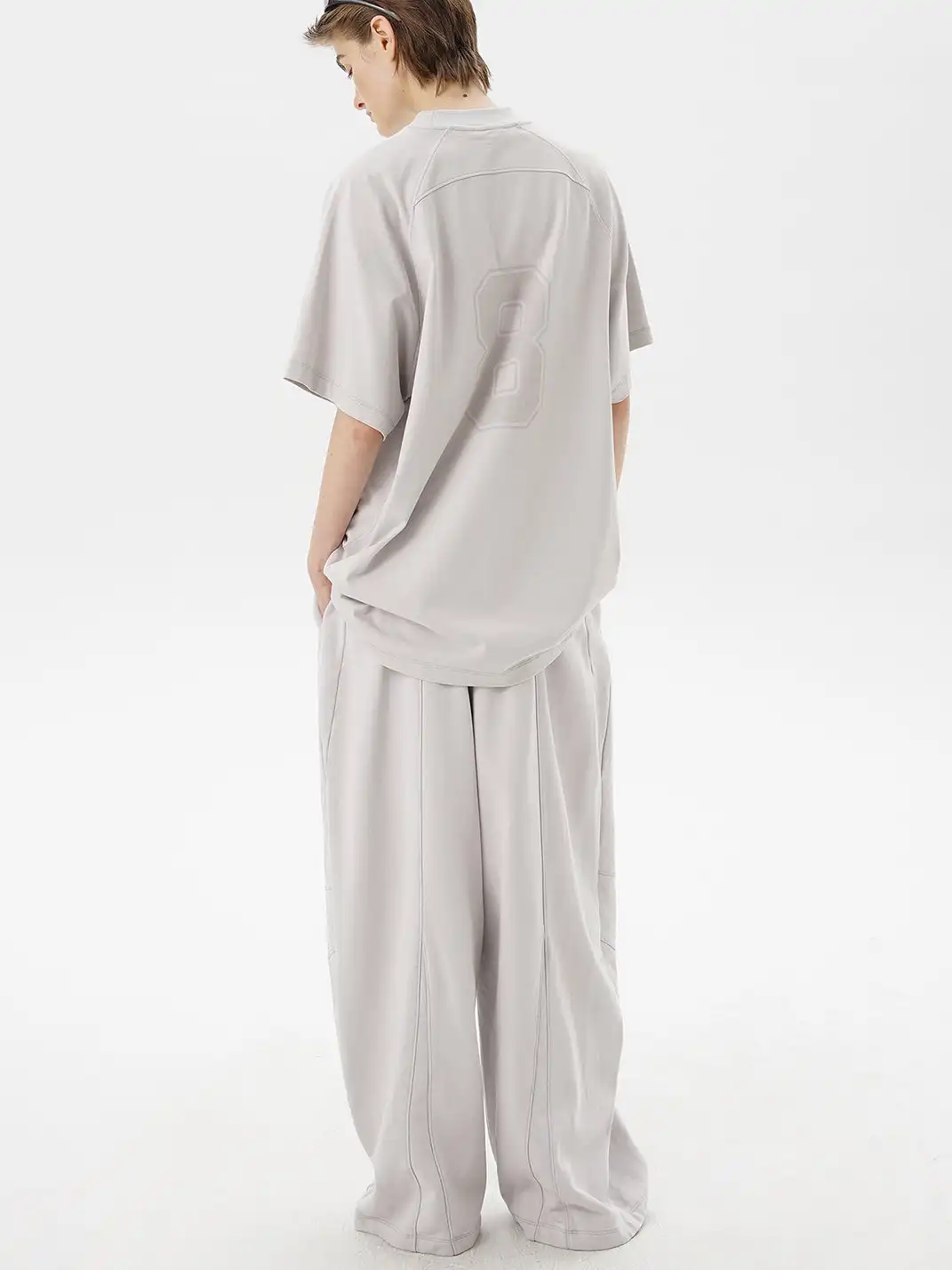 MASONPRINCE | Curved Blade Trousers