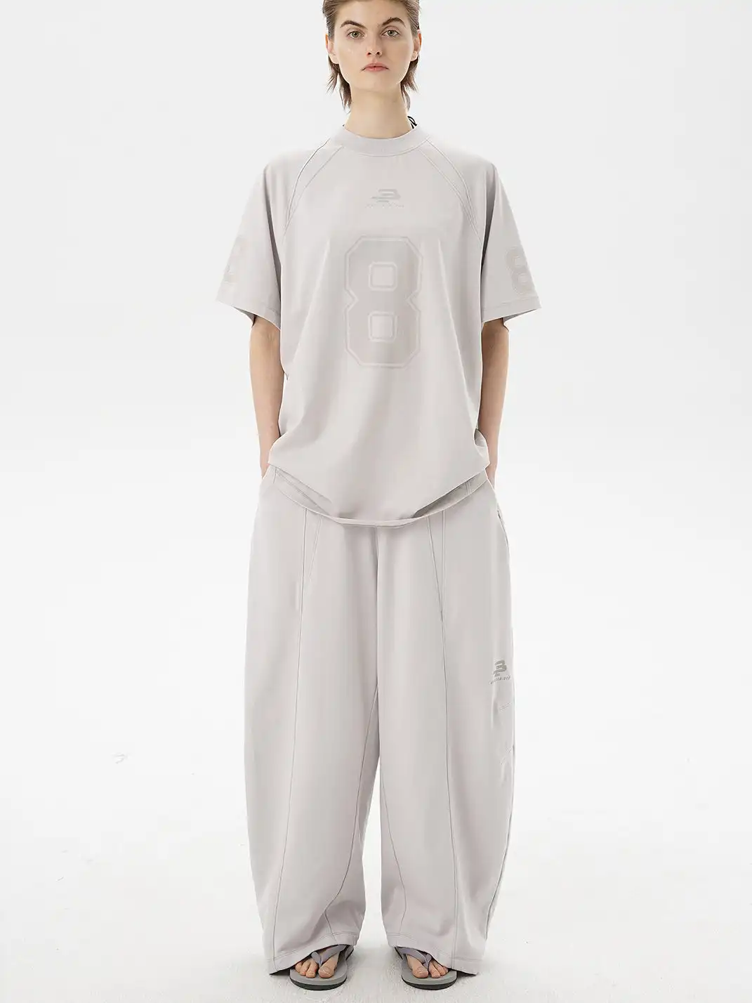 MASONPRINCE | Curved Blade Trousers