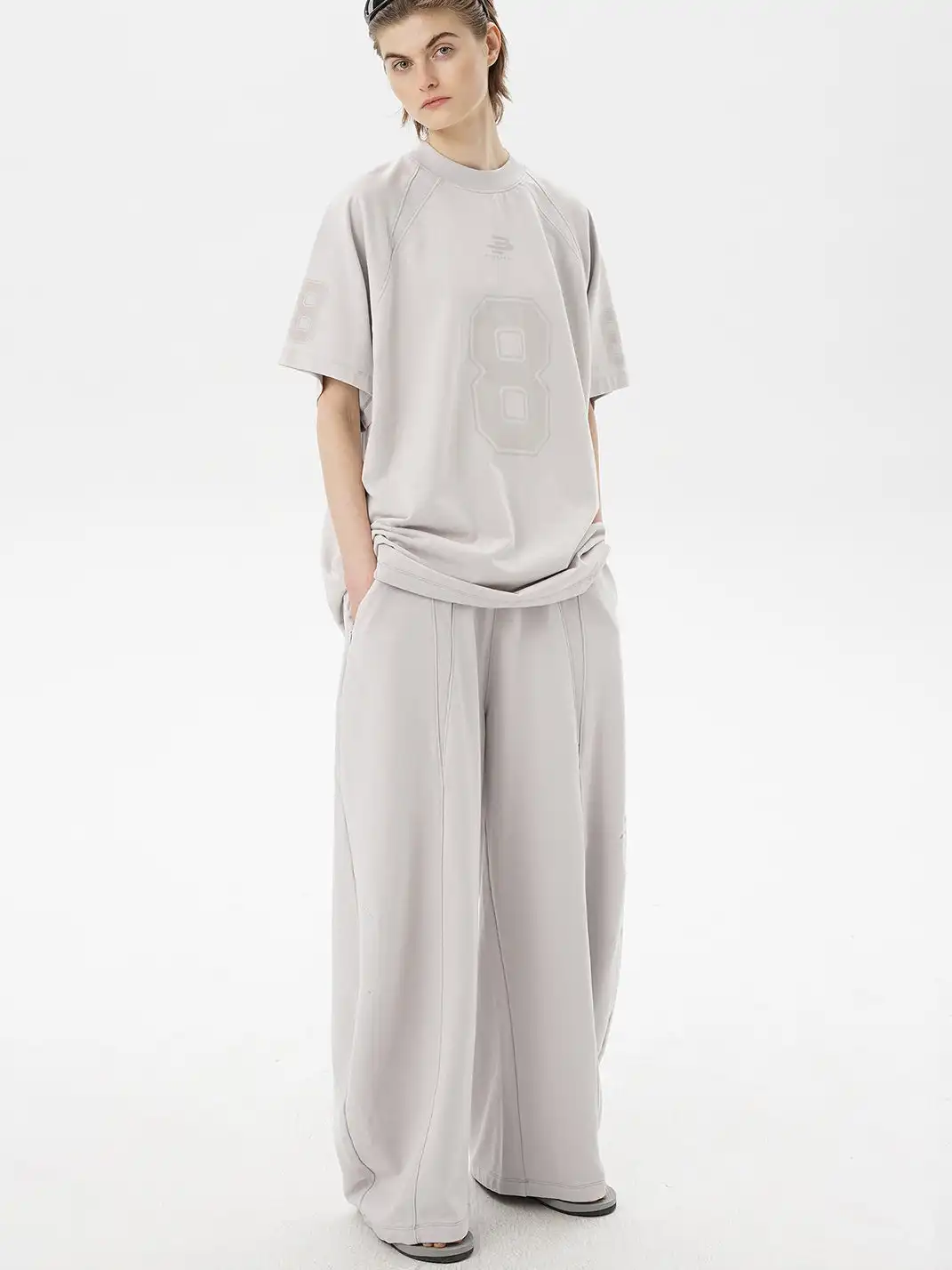 MASONPRINCE | Curved Blade Trousers