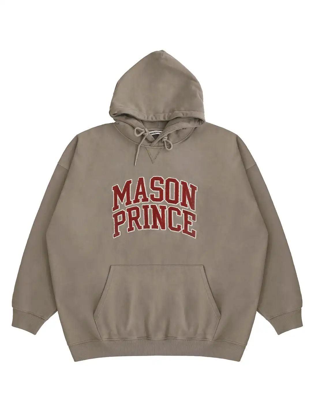 MASONPRINCE | Applique Embroidery Logo Hoodie