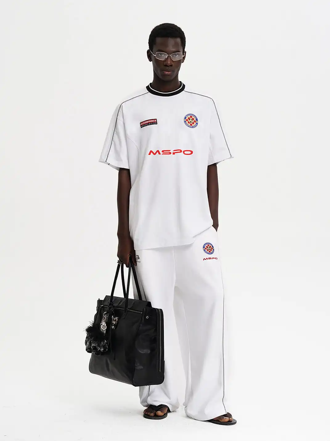 MASONPRINCE | Reconstructed Cut Applique Embroidered Jersey
