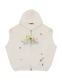MASONPRINCE | Turtle Print Hooded Vest