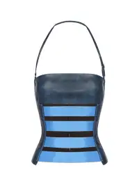 CSFC | Bandage Halter Top-Blue