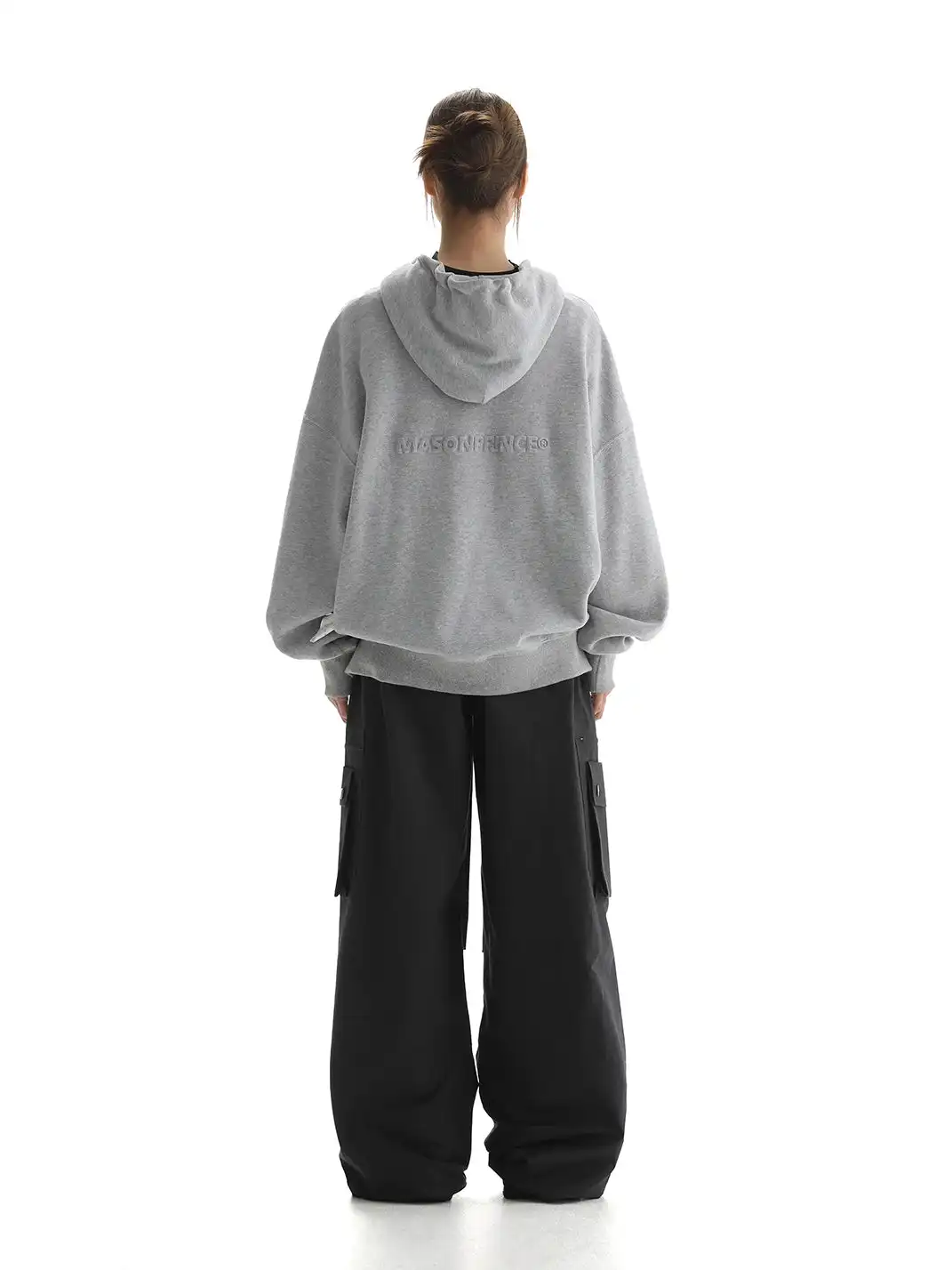MASONPRINCE | Hooded Zip-Up Sweatshirt