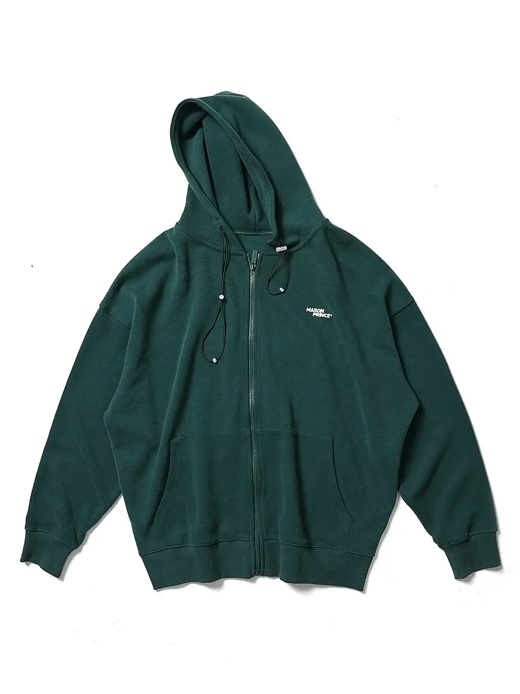 MASONPRINCE | Hooded Zip-Up Sweatshirt