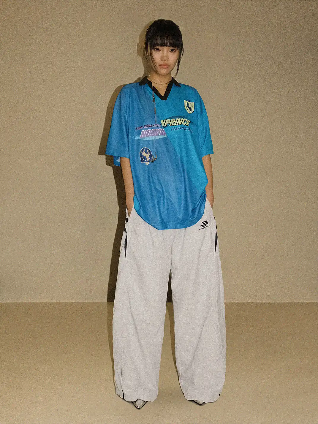 MASONPRINCE | Badge Layered Sports Jersey