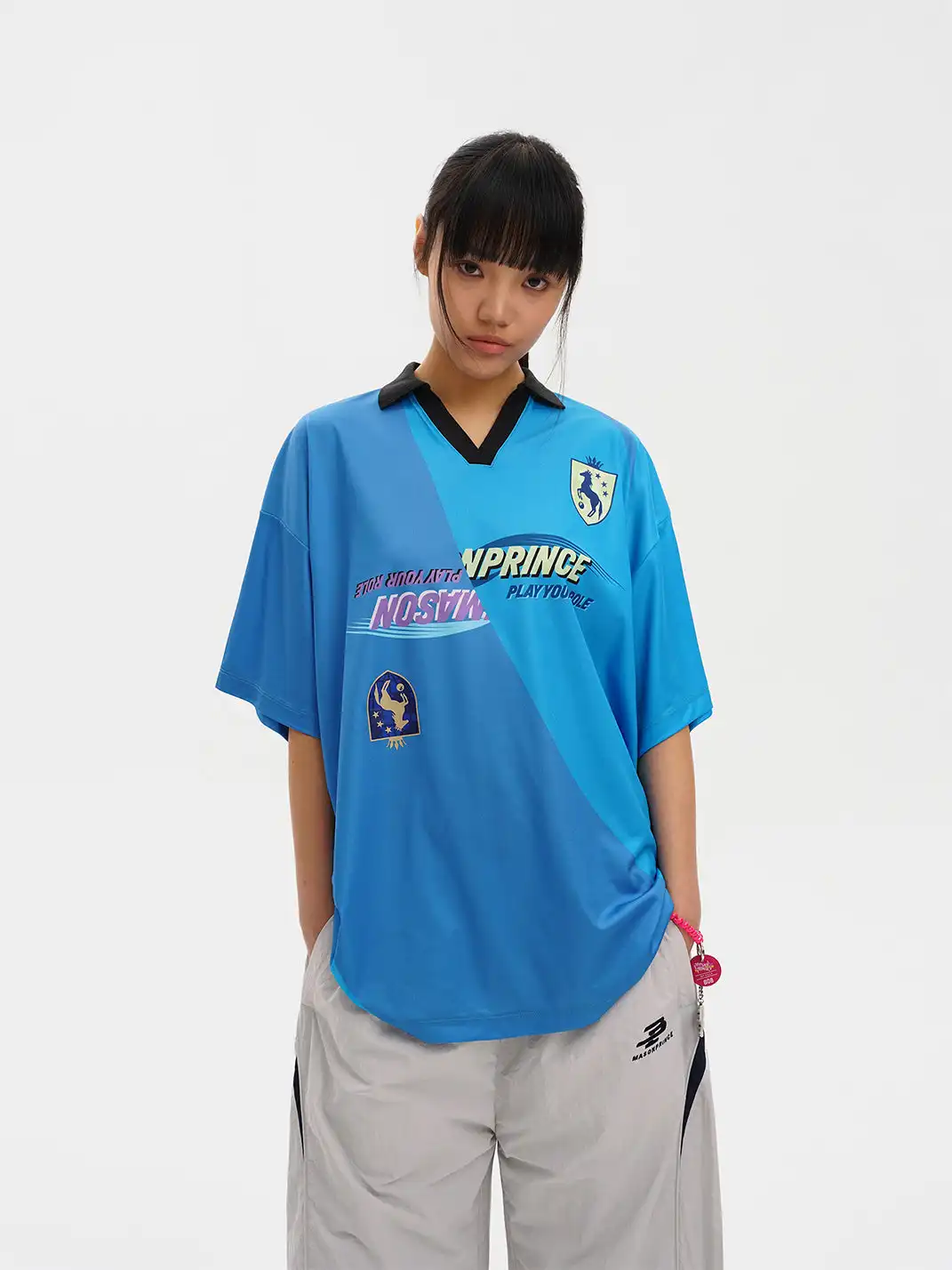 MASONPRINCE | Badge Layered Sports Jersey