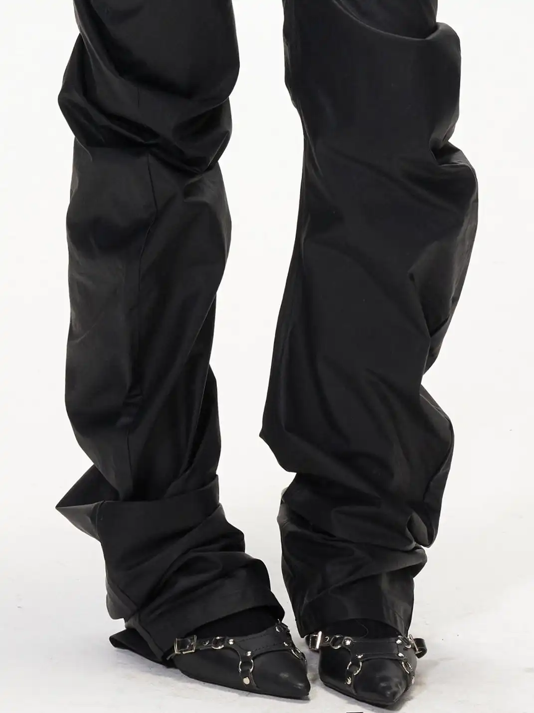 3MODE | Stacked Slim Fit Casual Pants