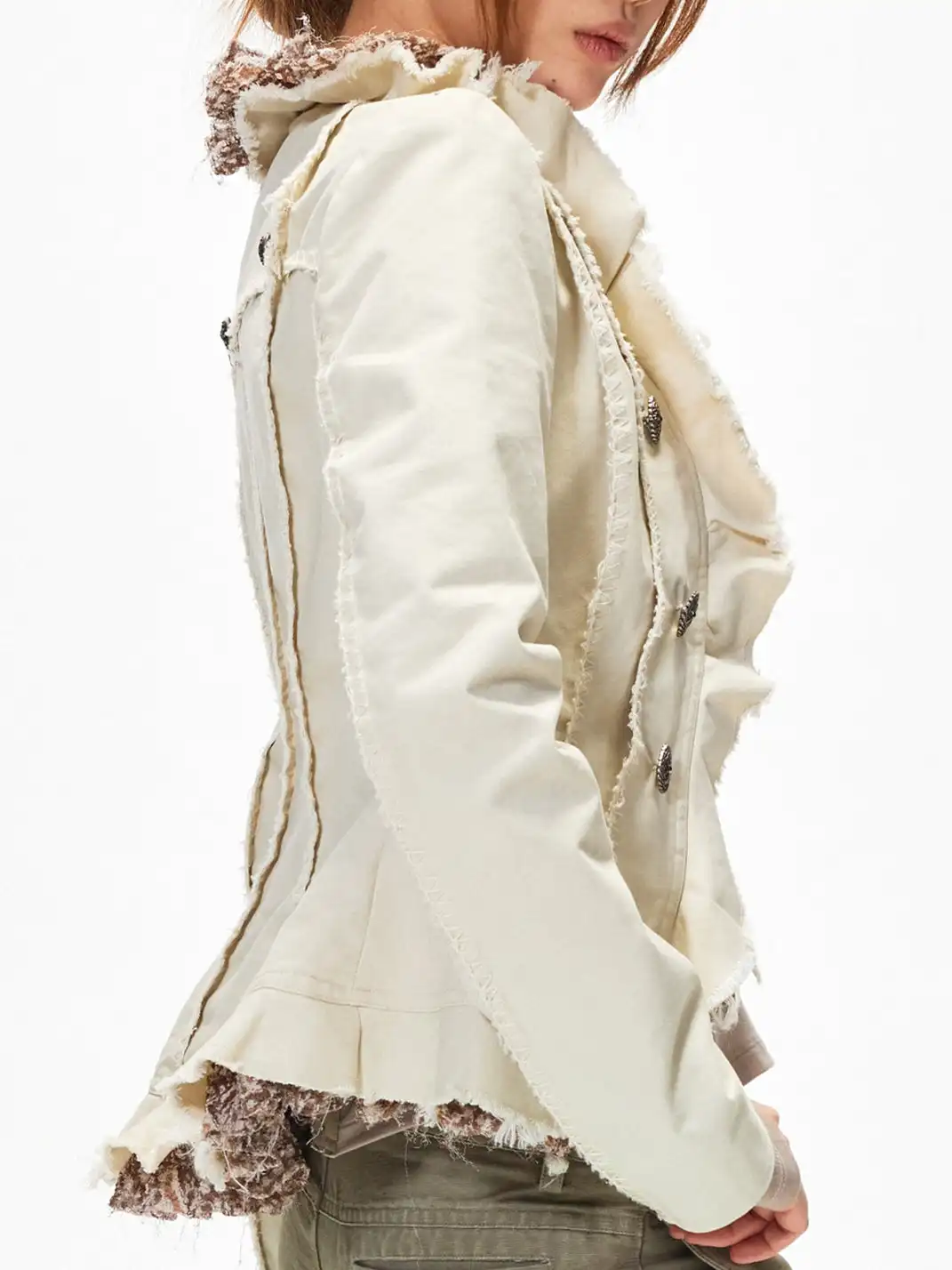 3MODE | Double Breasted Oversized Jacket