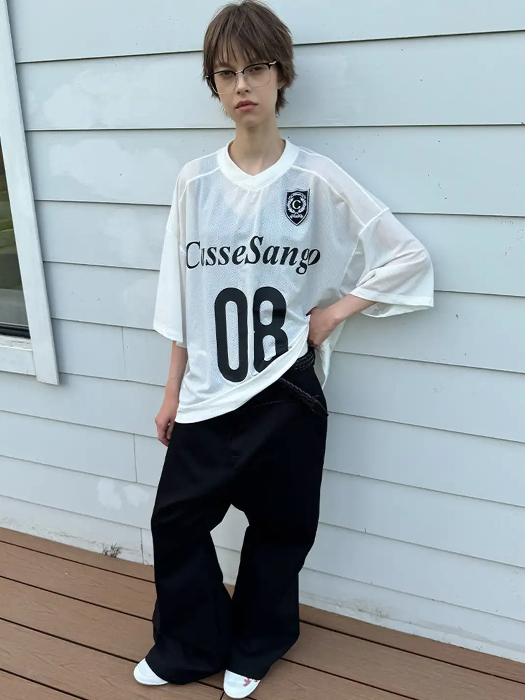CasseSango | 08 Print Mesh Jersey