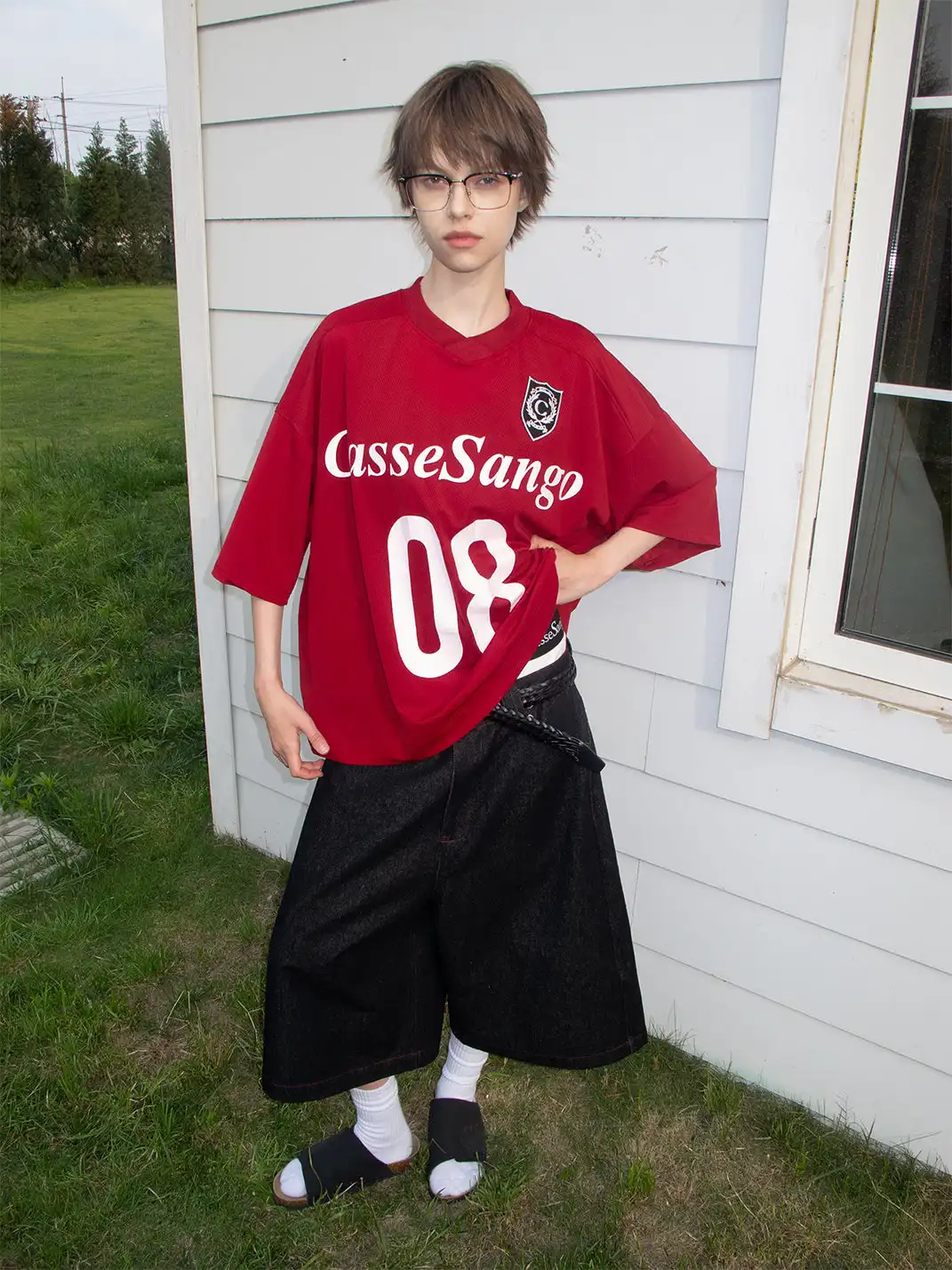 CasseSango | 08 Print Mesh Jersey