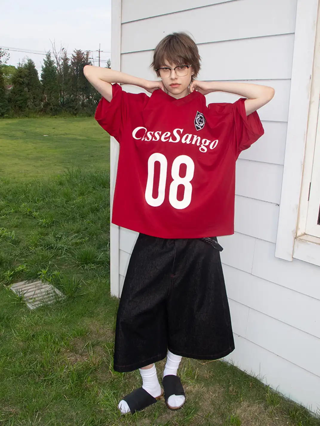 CasseSango | 08 Print Mesh Jersey