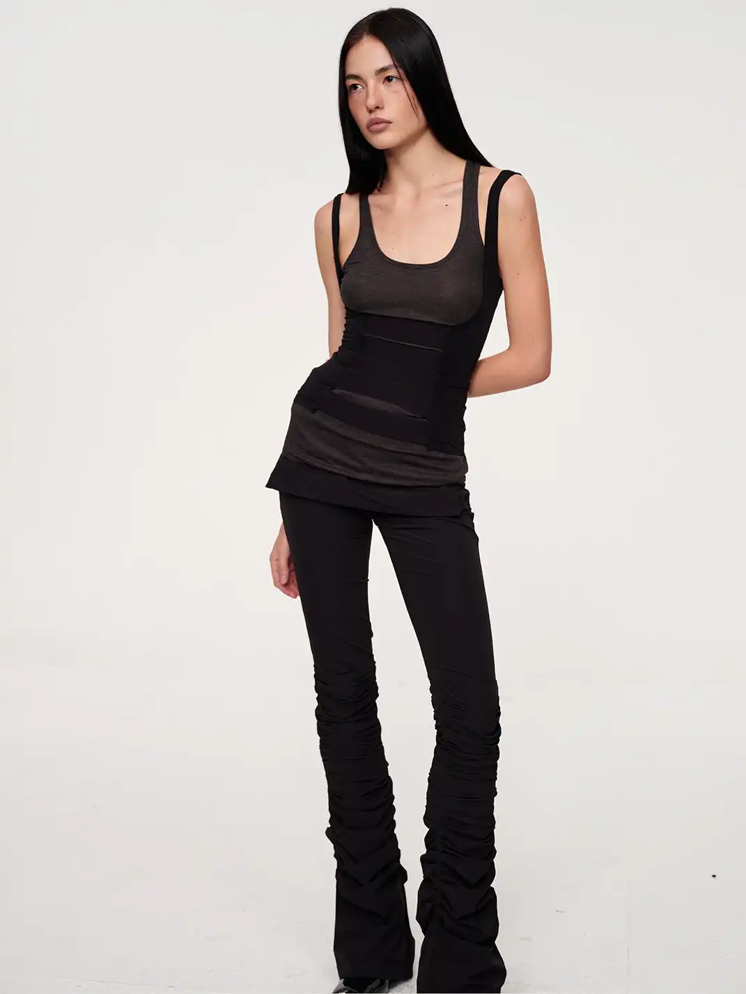 CSFC | Black Pleated Pants
