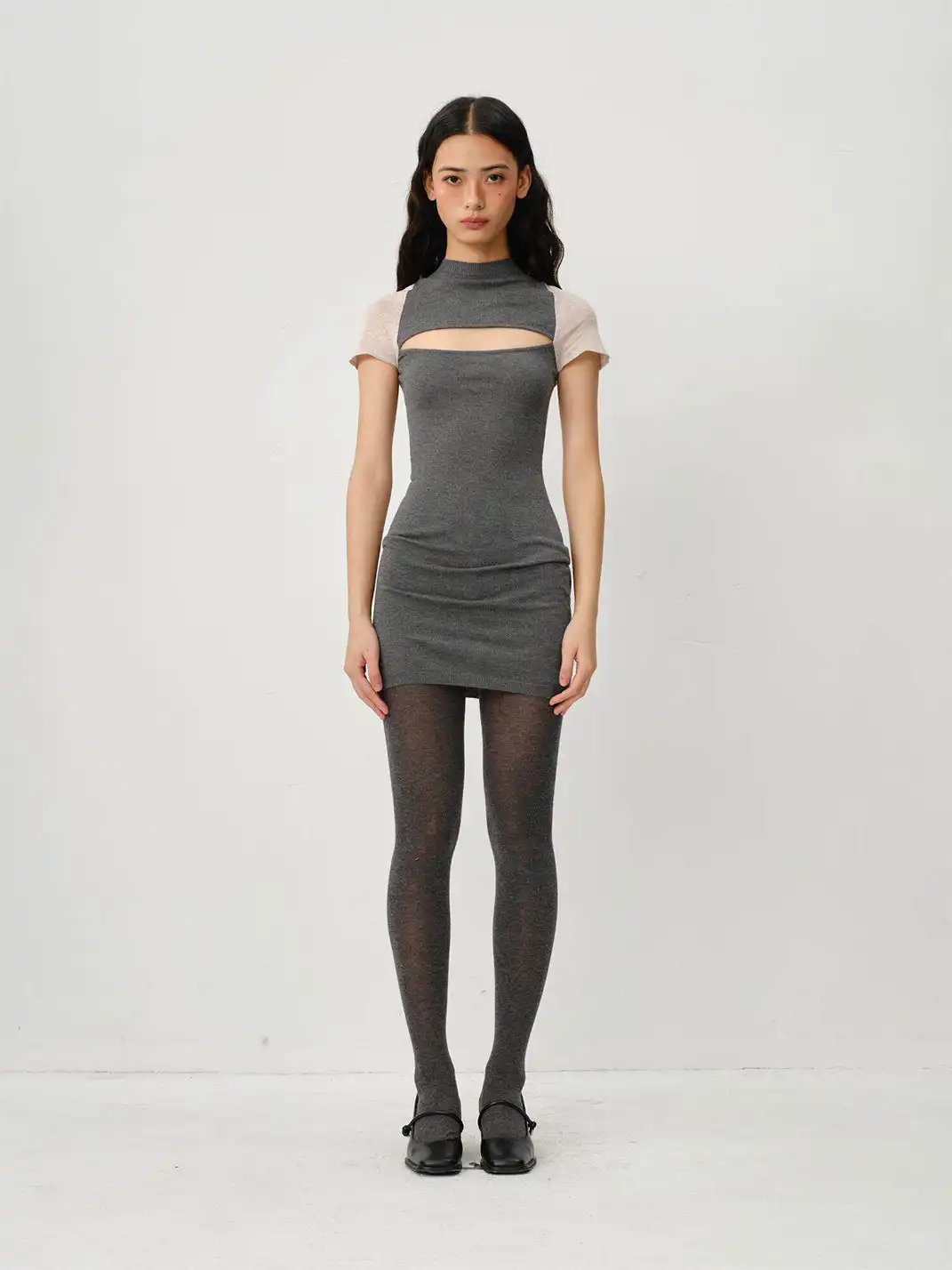 CSFC | Color-Block Knit Dress