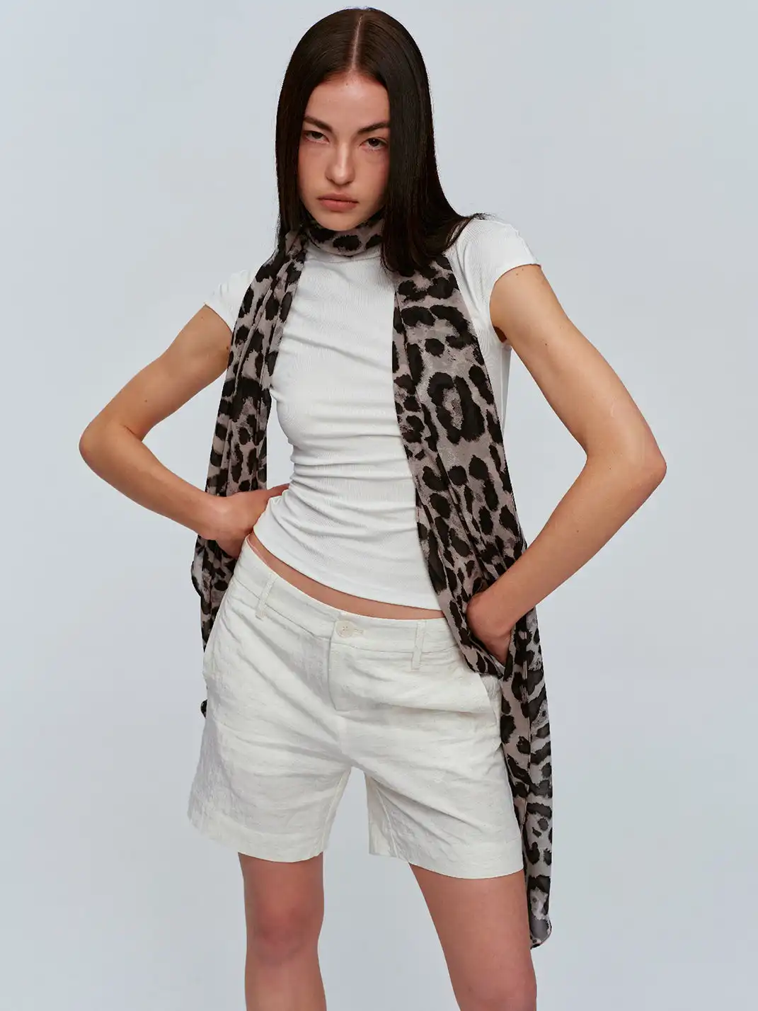 CSFC | Leopard Print Scarf