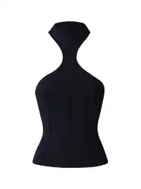 CSFC | Navy Blue Halter Top