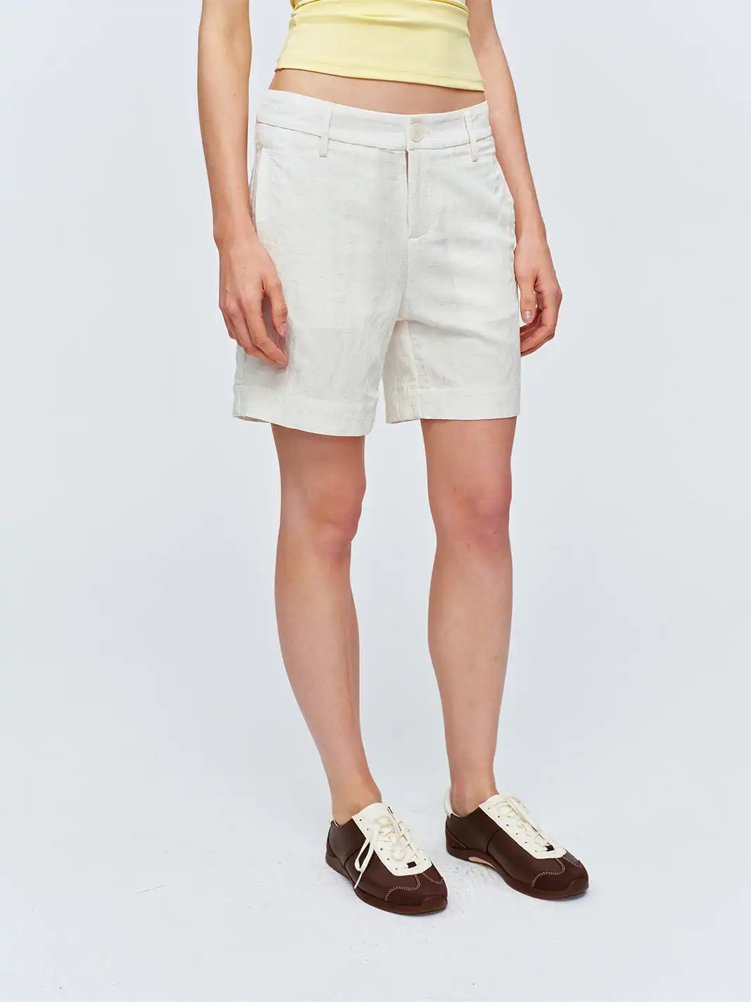 CSFC | Linen Texture Shorts