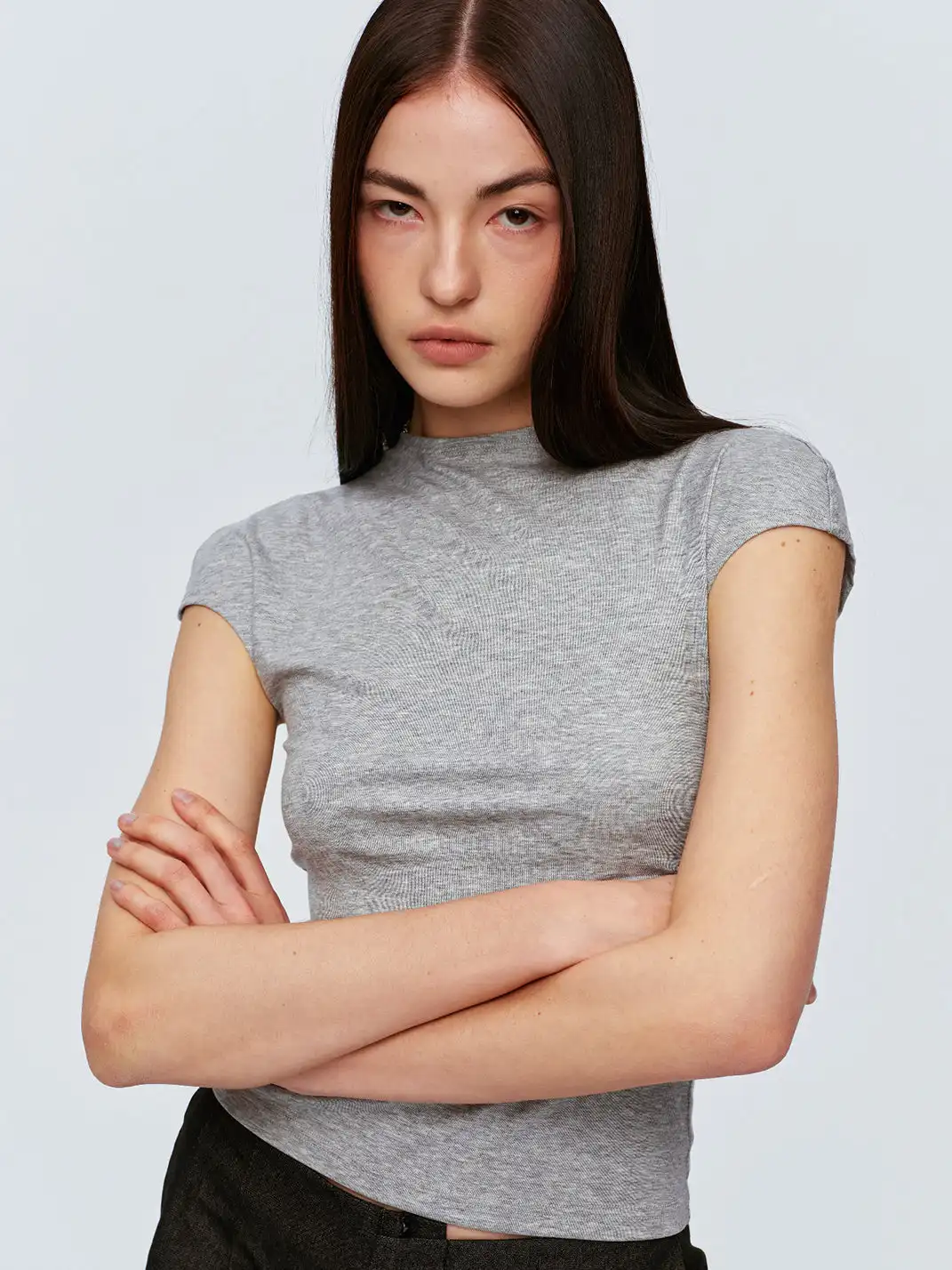 CSFC | Two-Piece Minimalist Raglan Sleeve Top