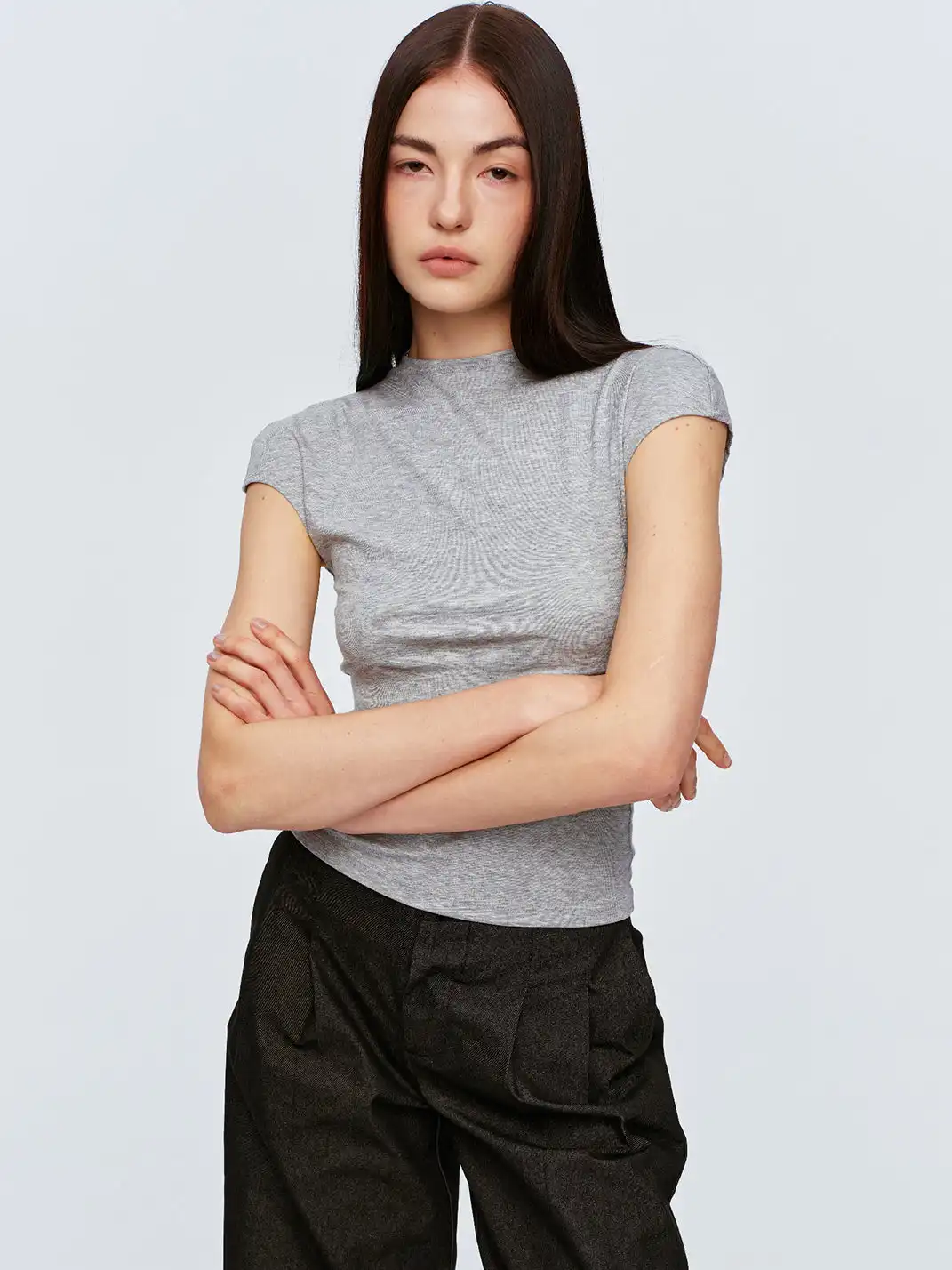 CSFC | Two-Piece Minimalist Raglan Sleeve Top