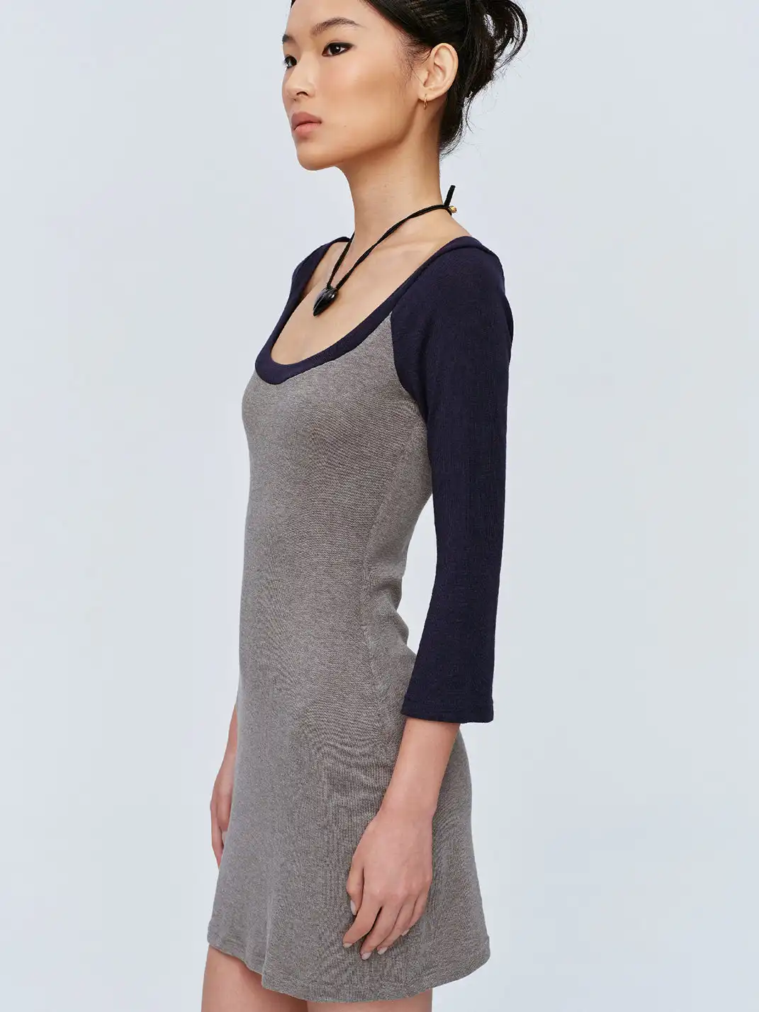 CSFC | Color Block Raglan Sleeve Dress