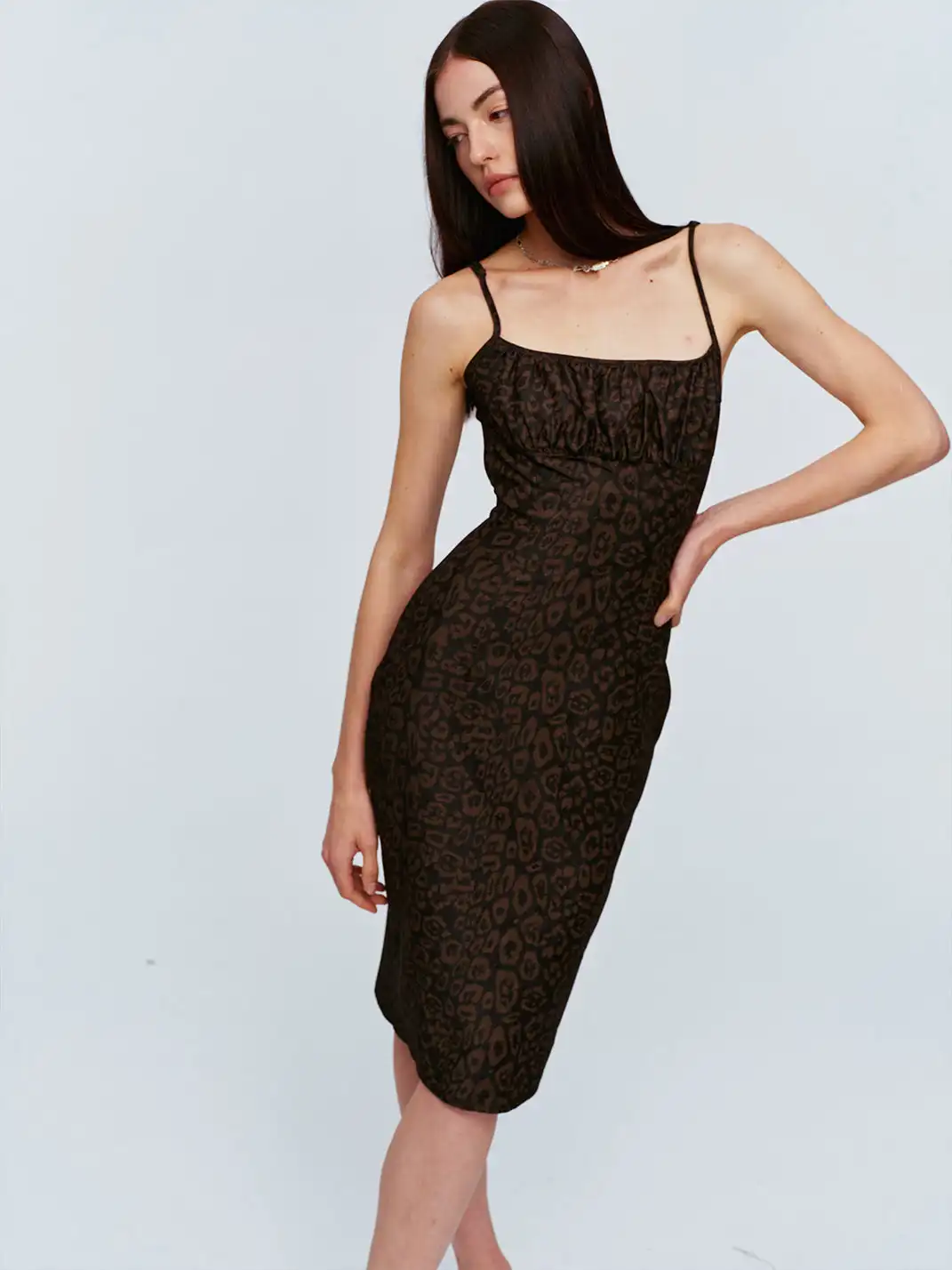 CSFC | Leopard Print Slip Dress