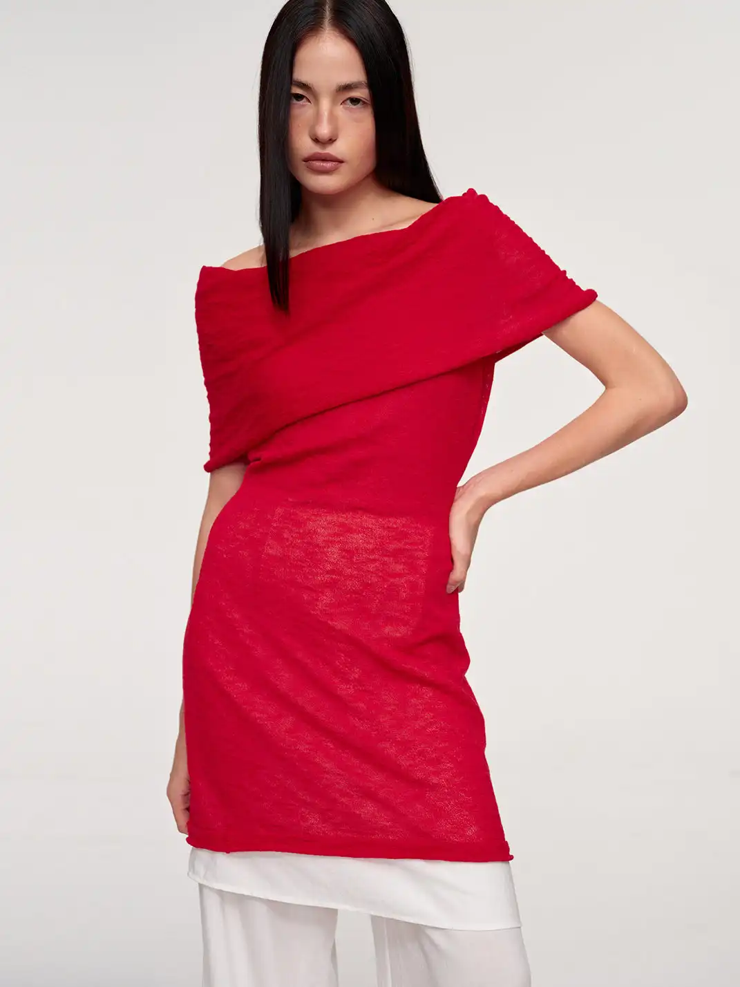 CSFC | Off-the-Shoulder Knit Dress
