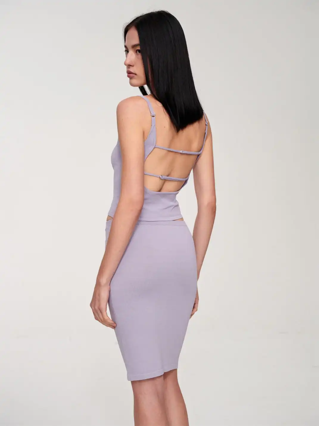 CSFC | Backless Camisole Hip-Hugging Skirt Set