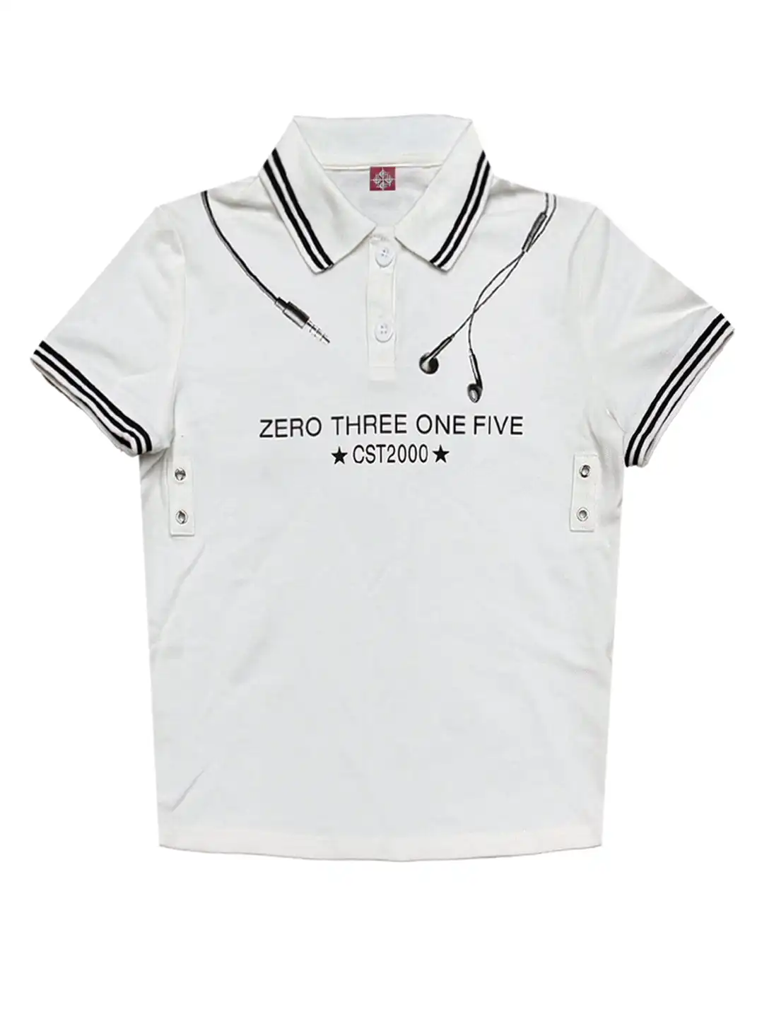 DETW | Headphone Digital Print Polo Shirt