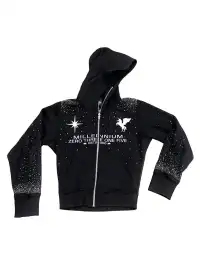 DETW | "Celestial Pegasus" Hot Drilling & Embroidery Printed Hoodie