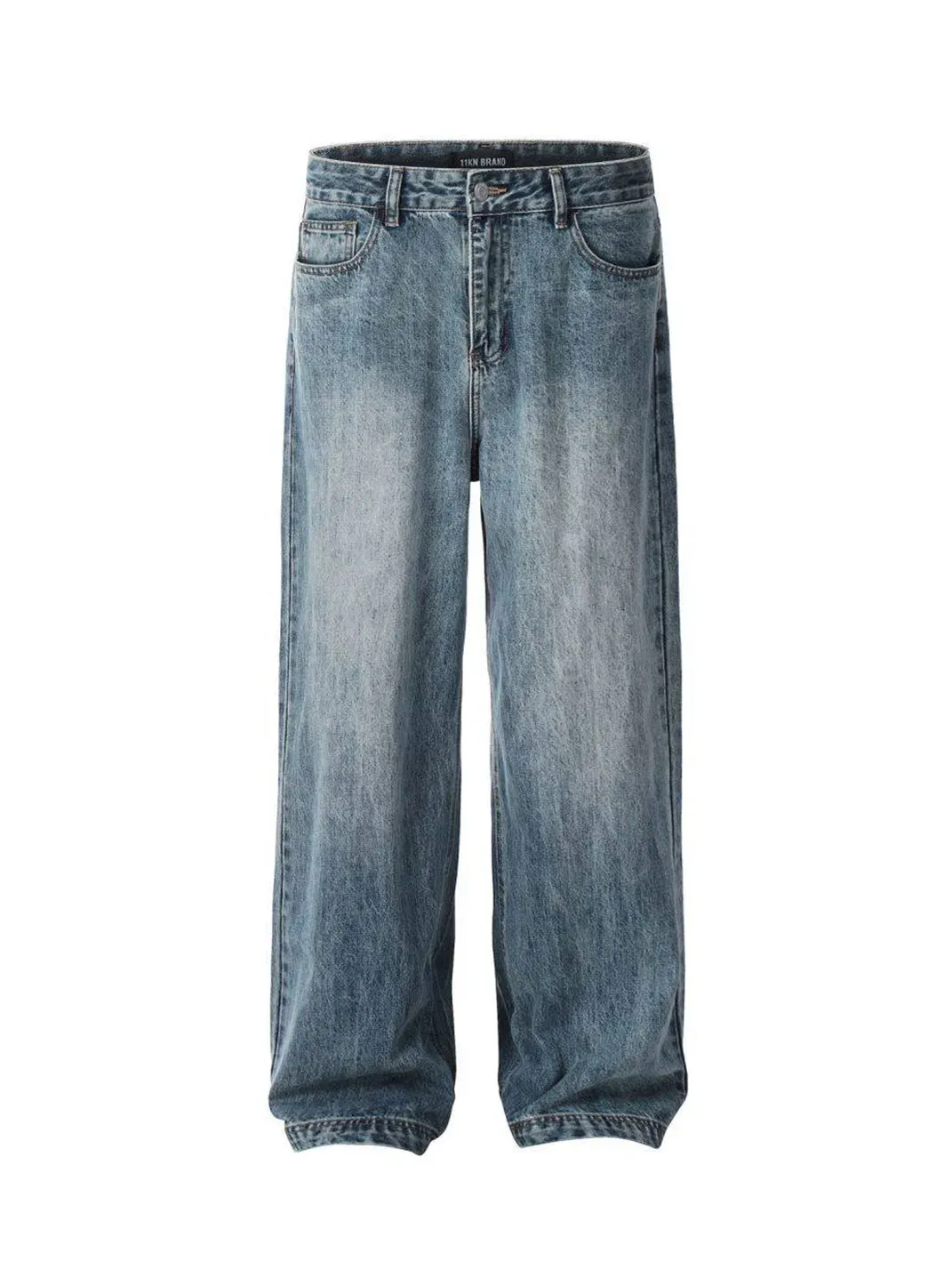 MADWITCH | Cleanfit Blue Straight-Leg Jeans