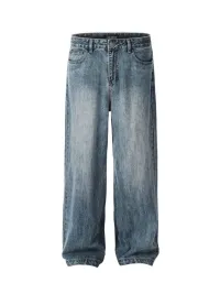 MADWITCH | Cleanfit Blue Straight-Leg Jeans