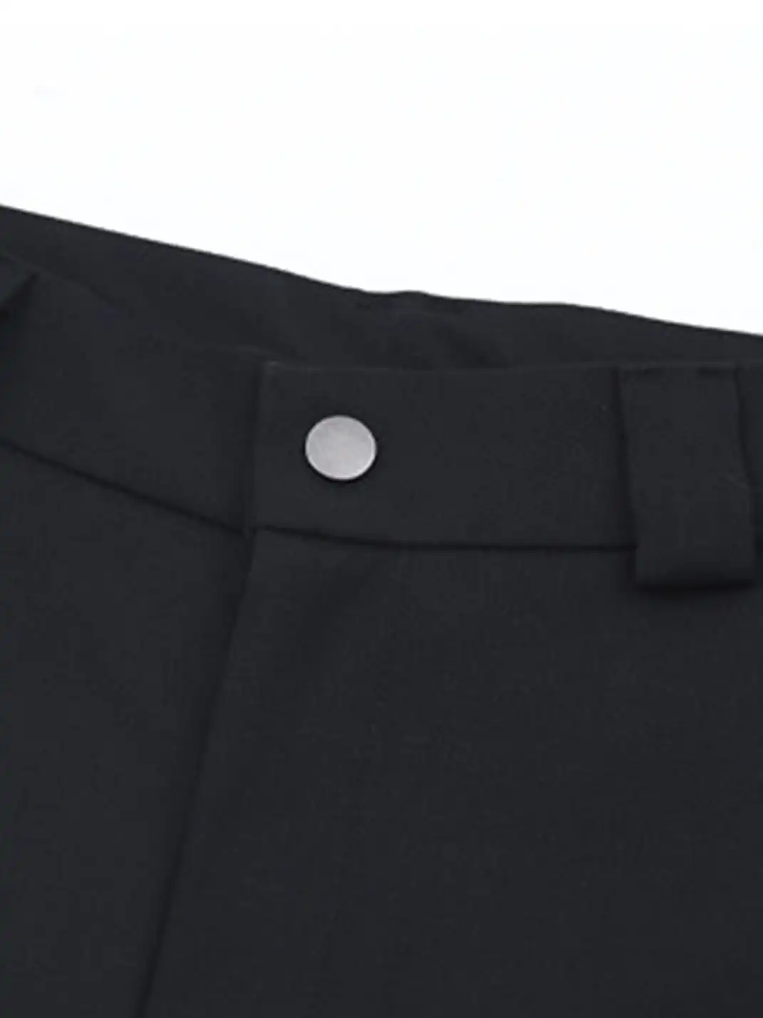 MADWITCH | Pleated Black Flared Trousers