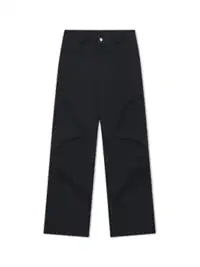 MADWITCH | Pleated Black Flared Trousers
