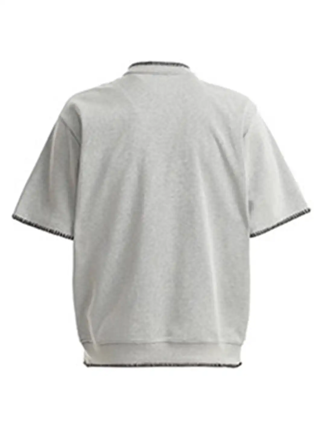 MADWITCH | Hand Stitched Henley Neck T-Shirt