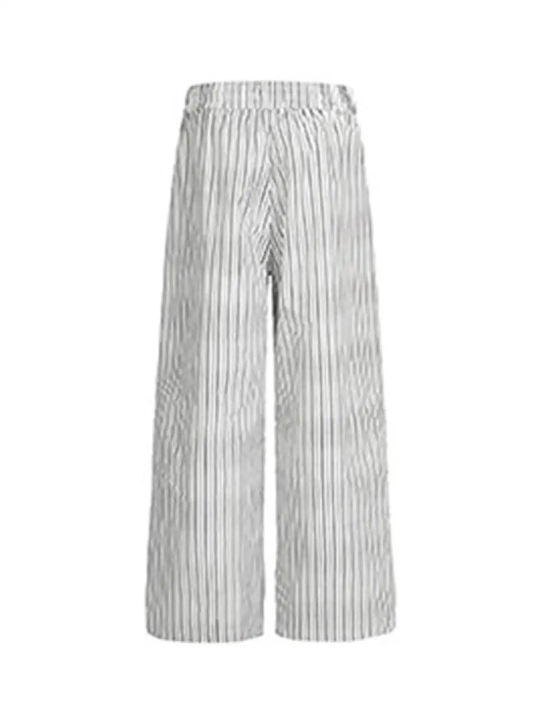 MADWITCH | Striped Elastic Waist Casual Pants