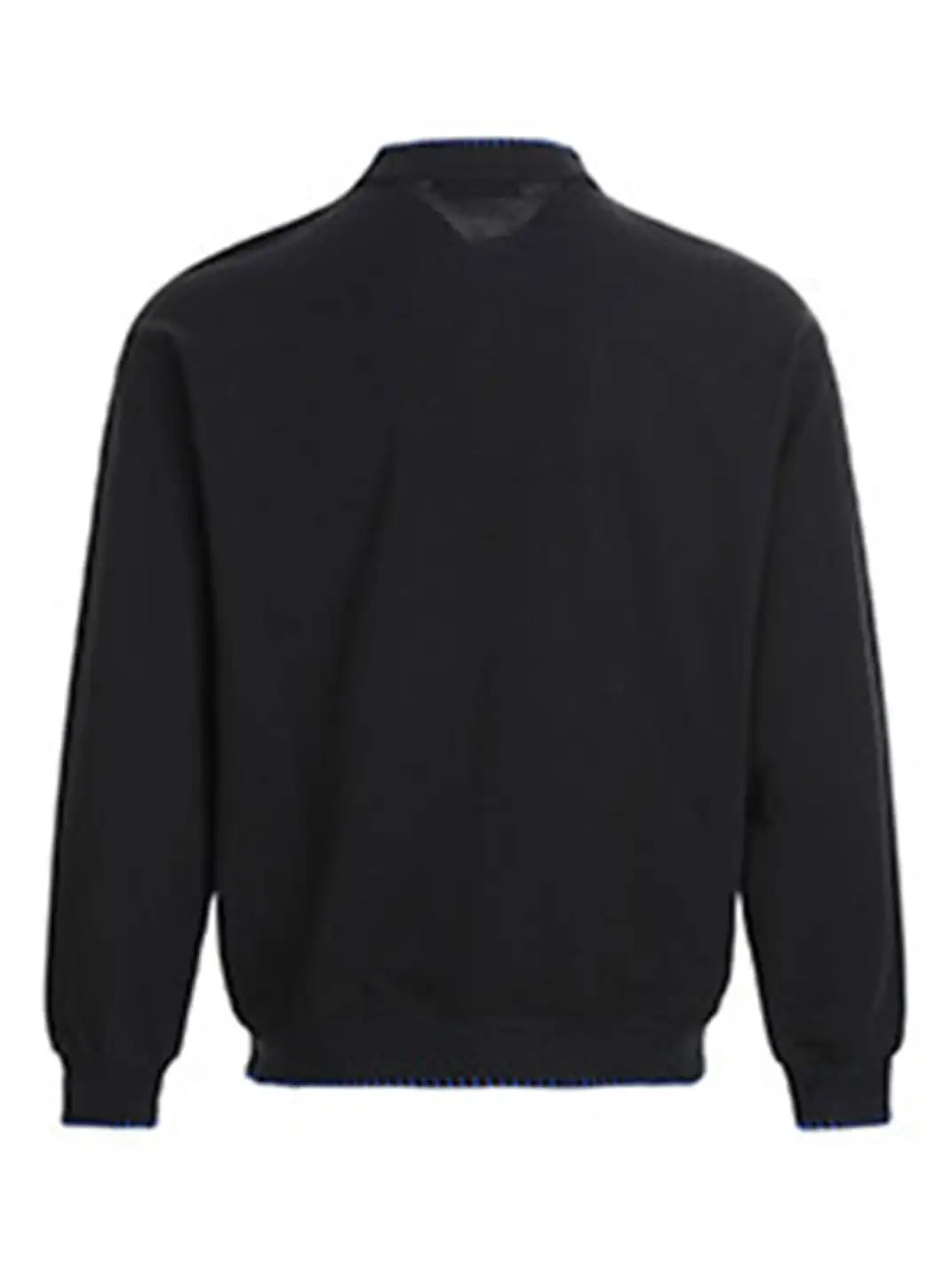 MADWITCH | Hand Stitched Henley Neck Knitted Sweatshirt