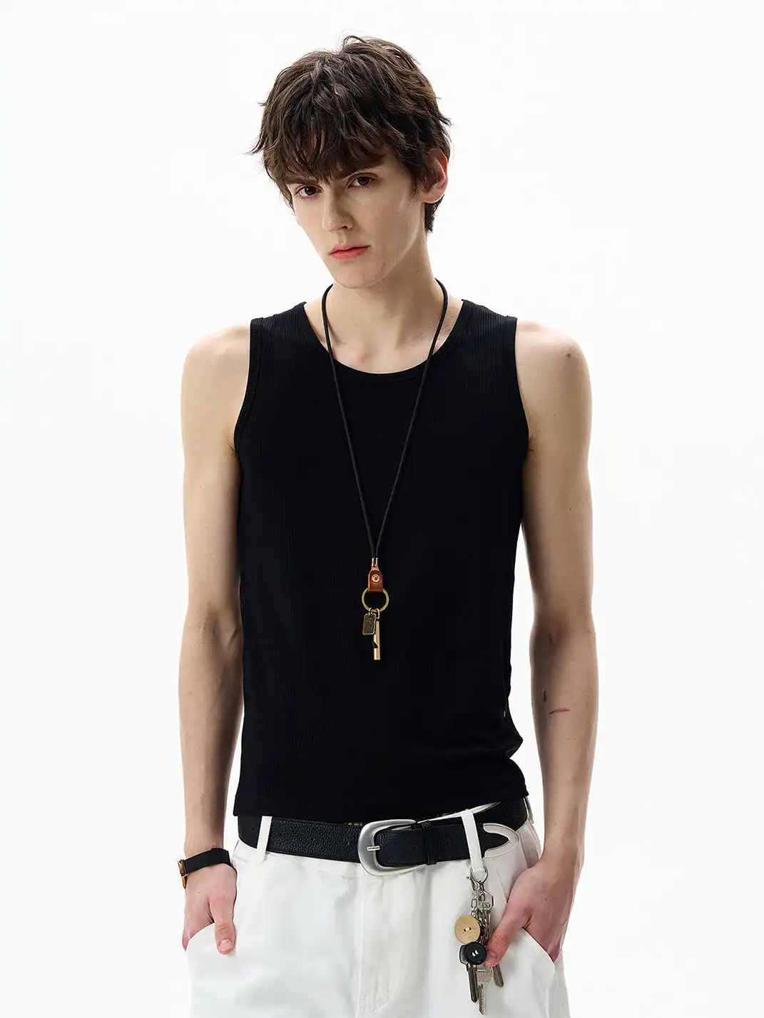 MADWITCH | Sleeveless Waistcoat Top