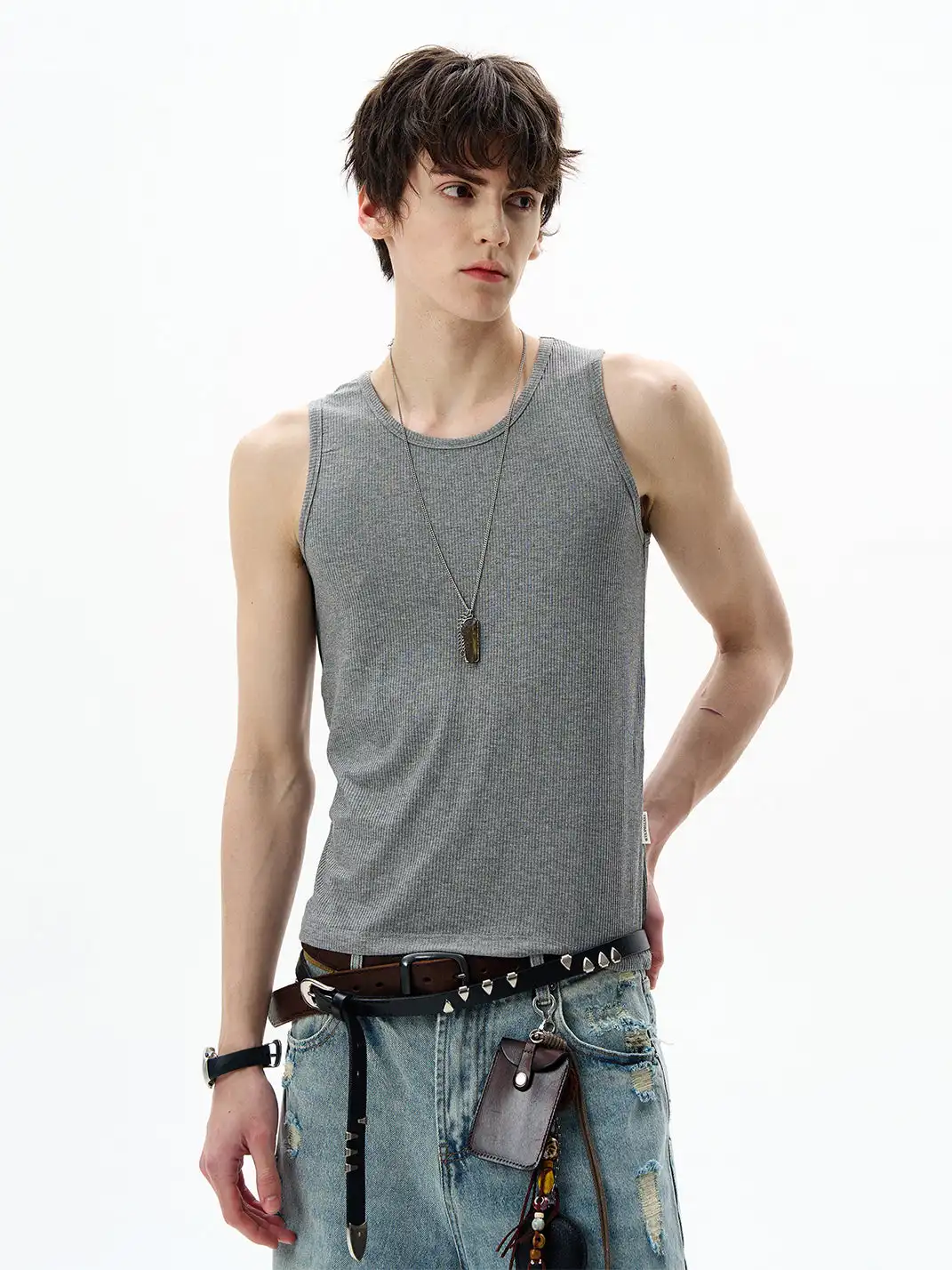 MADWITCH | Sleeveless Waistcoat Top