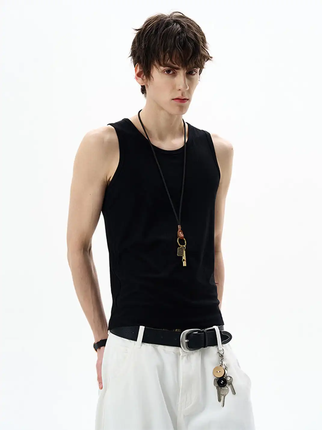 MADWITCH | Sleeveless Waistcoat Top