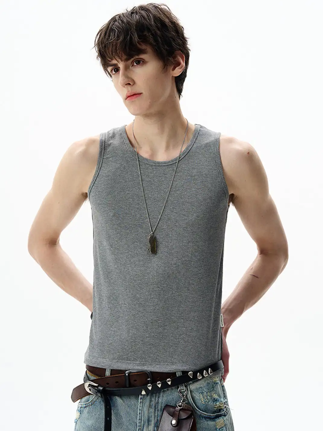 MADWITCH | Sleeveless Waistcoat Top