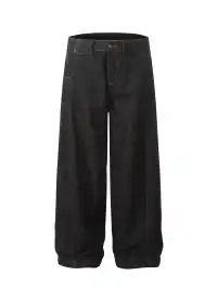 MADWITCH | Wide-Leg Scimitar Cut Jeans