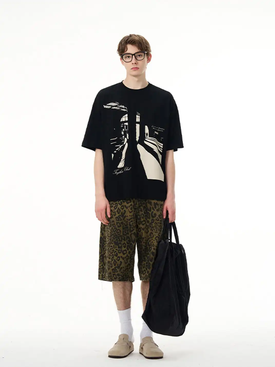 MADWITCH | Silhouette Print T-Shirt