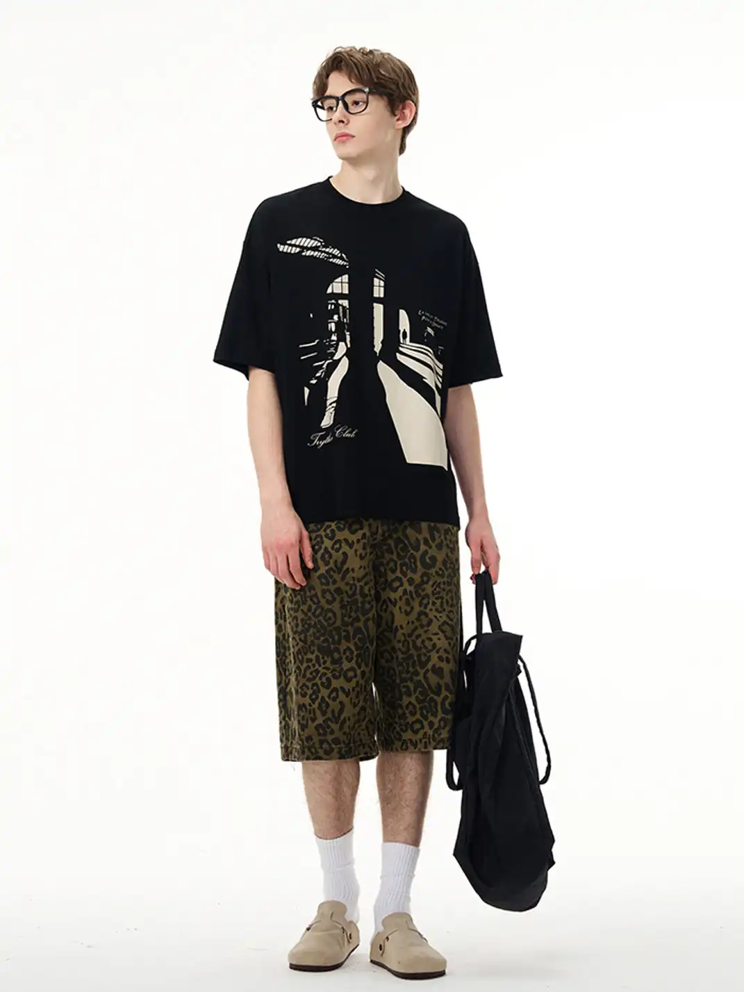 MADWITCH | Silhouette Print T-Shirt
