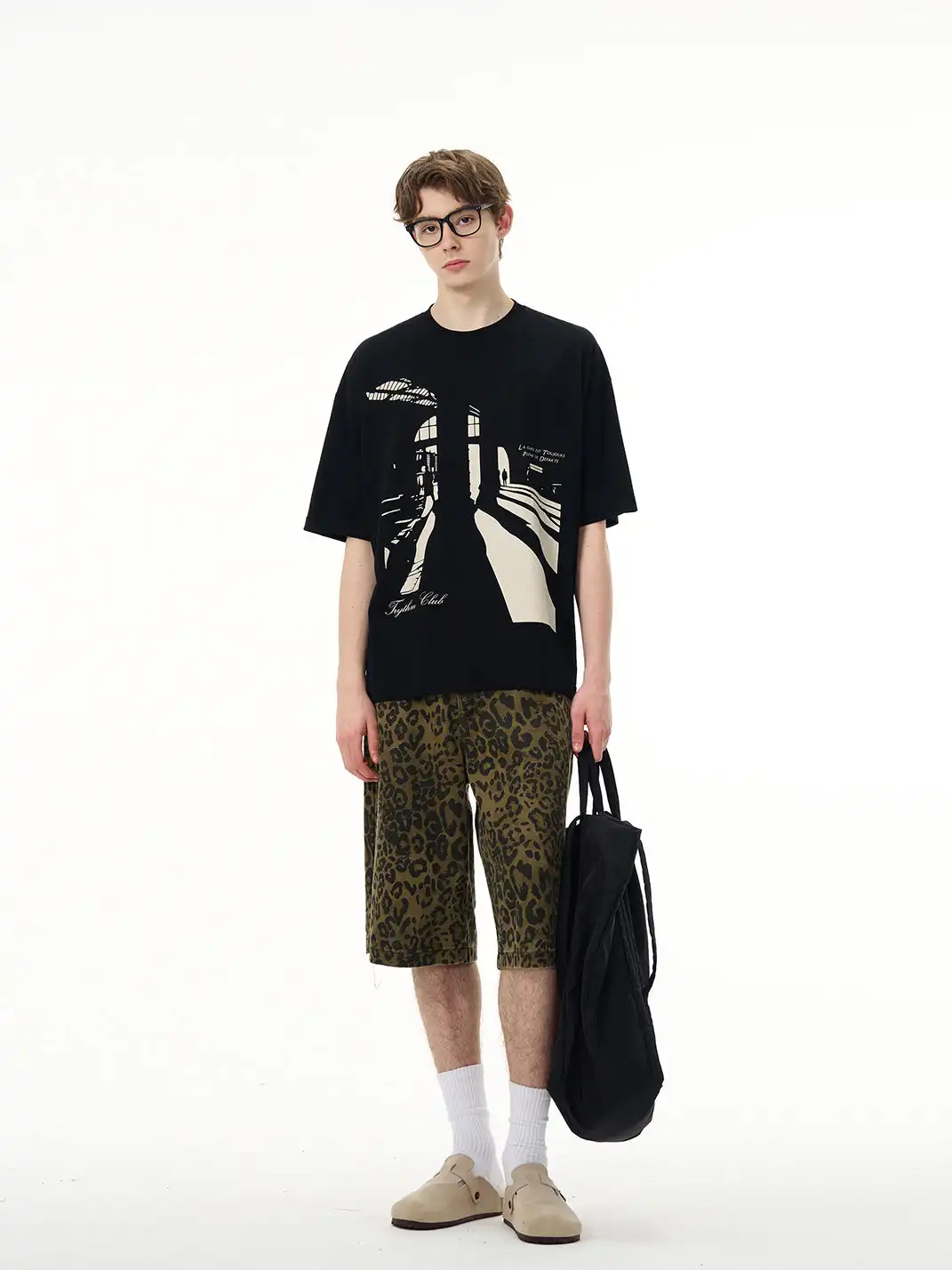 MADWITCH | Silhouette Print T-Shirt