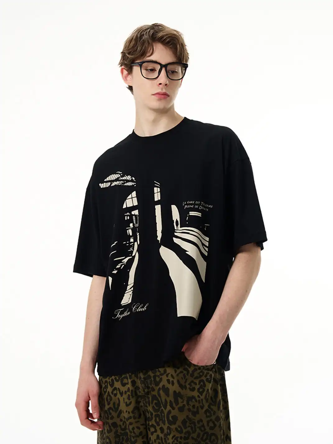 MADWITCH | Silhouette Print T-Shirt